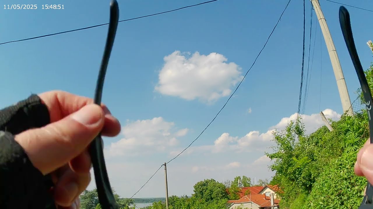 AKASO Brave 7 LE Neck Mount Test – Cycling in 4K (Stabilization ON)