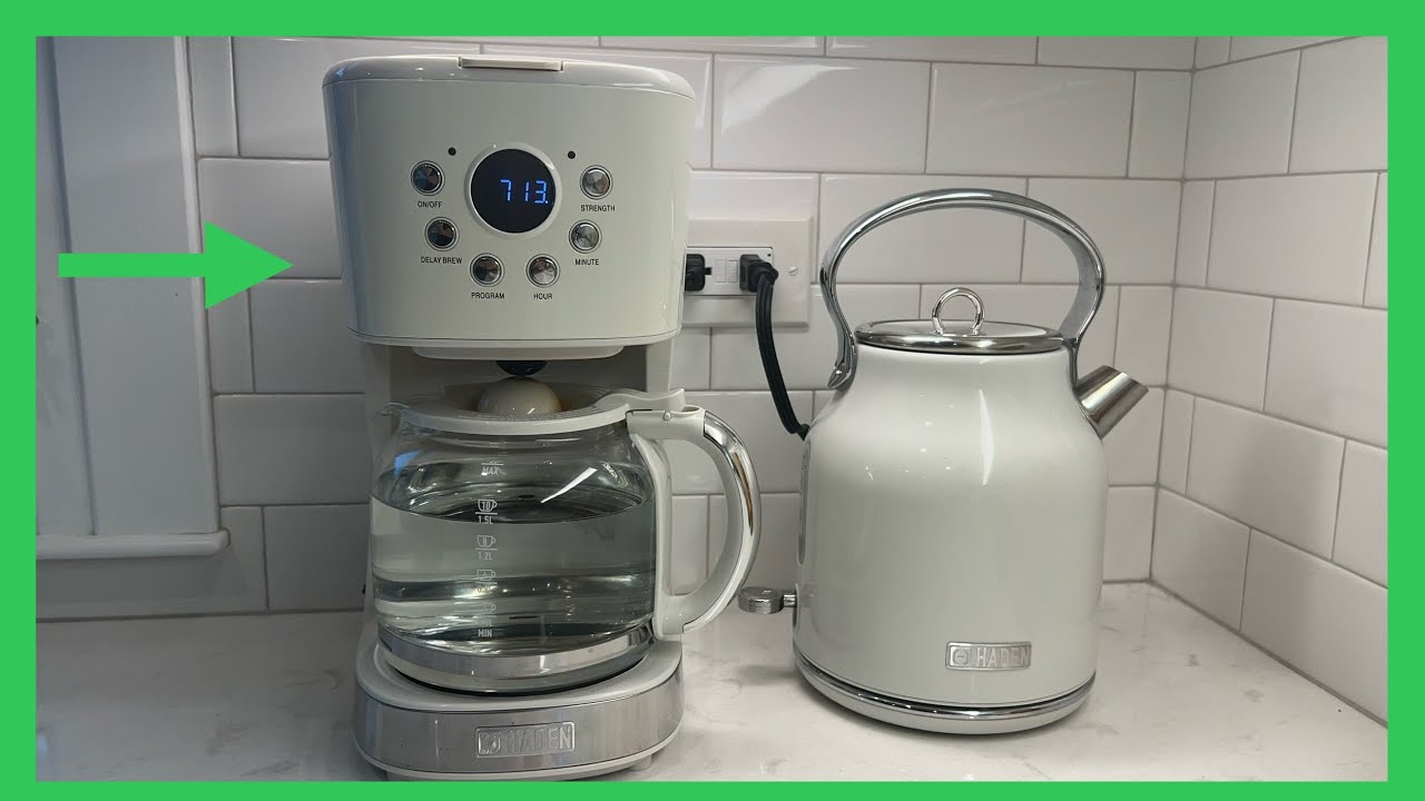 HADEN 12-Cup Coffee Maker Review: Stylish, Programmable, and Perfect for Any Kitchen!