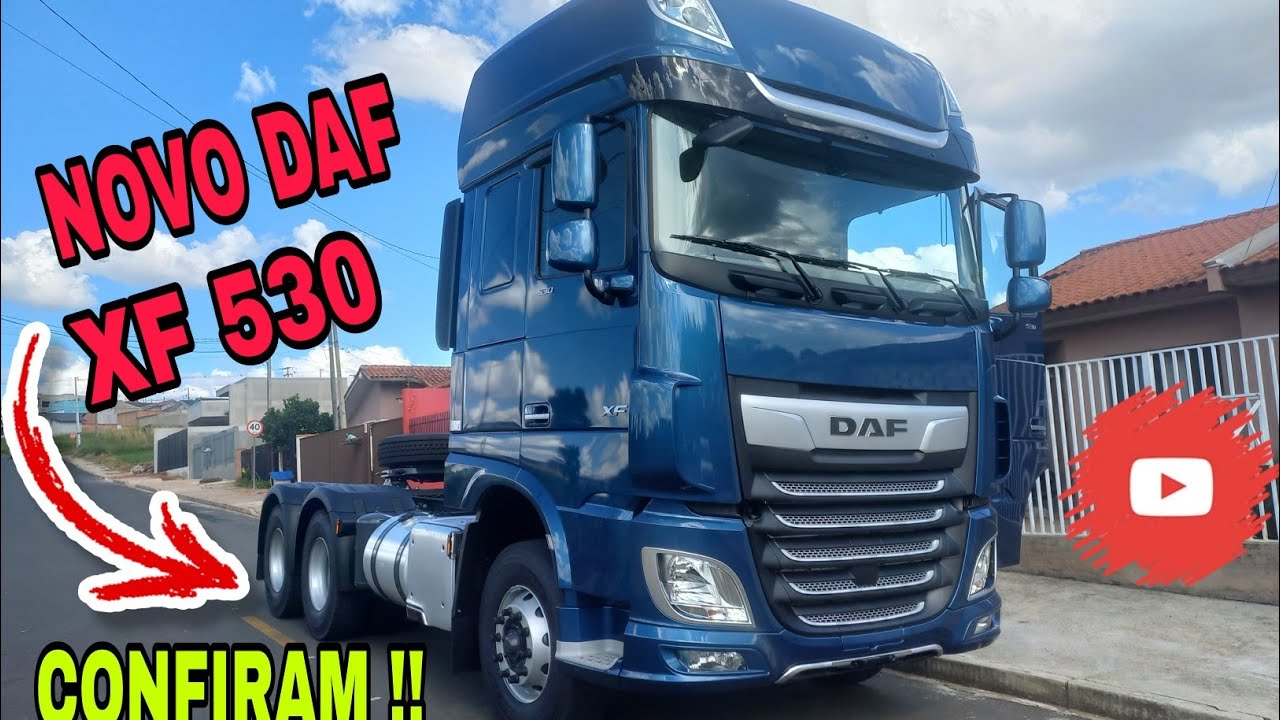 NOVO DAF 530 XF TRAÇADO !! CONFIRAM