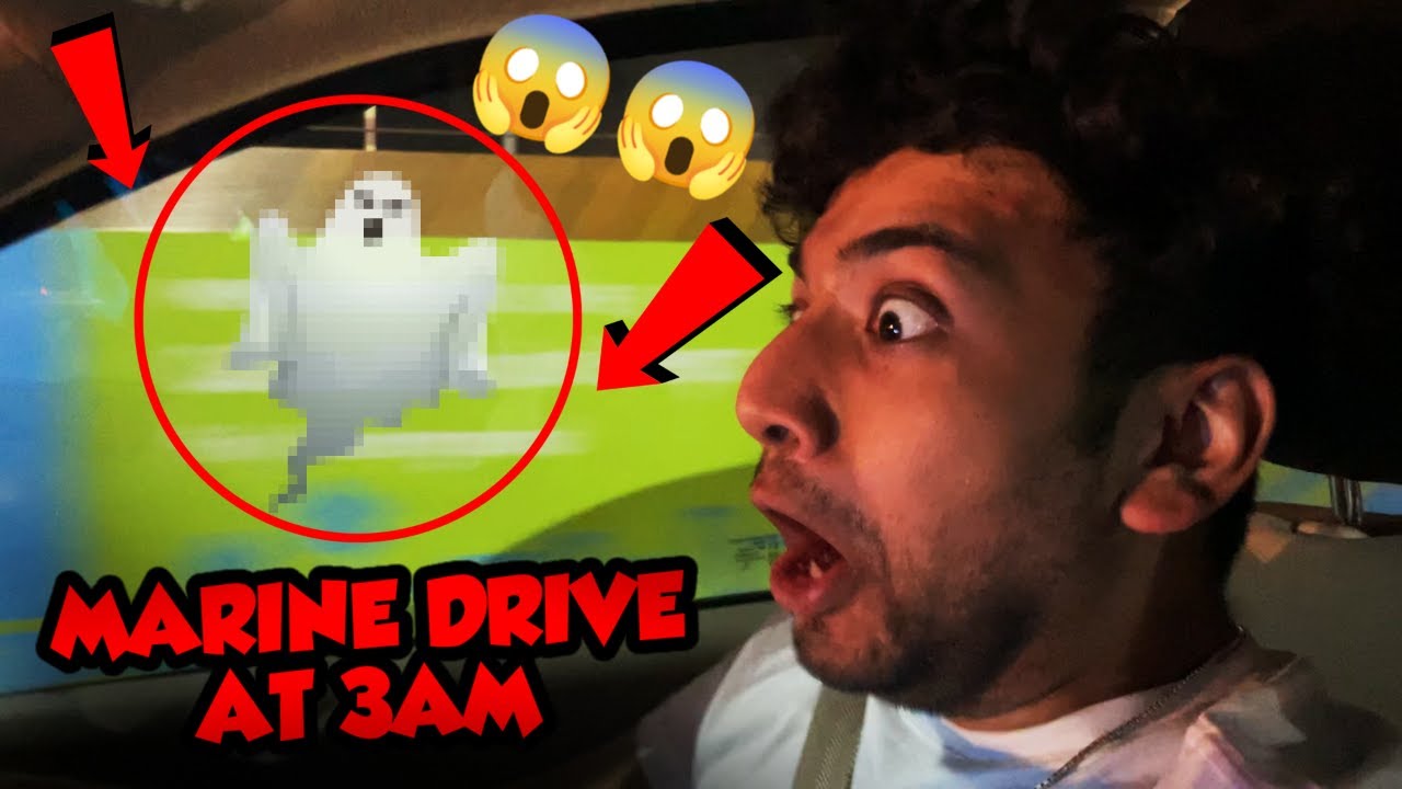 Don't go to MARINE DRIVE at 3 A.M😨😱 *gone scary*