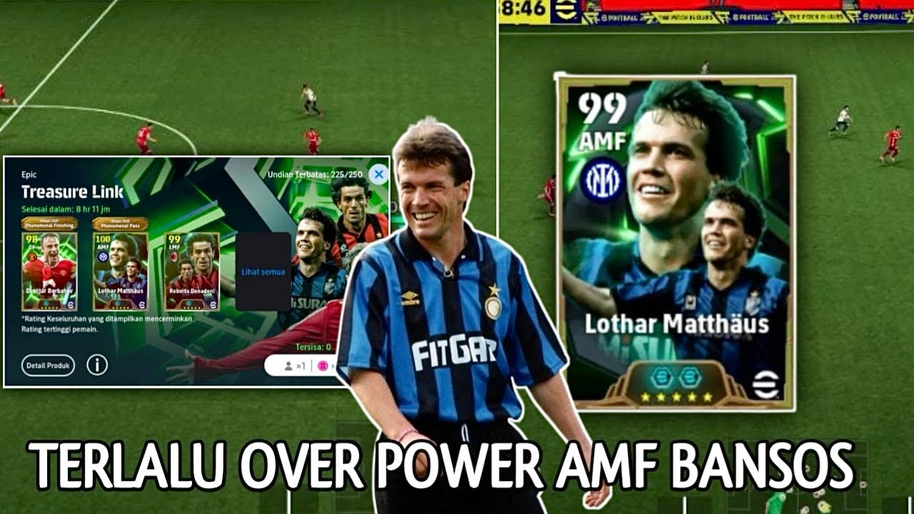 TERLALU OVER POWER PEMAIN AMF BANSOS EPIC LOTHAR MATTHAUS efootball 2026 mobile