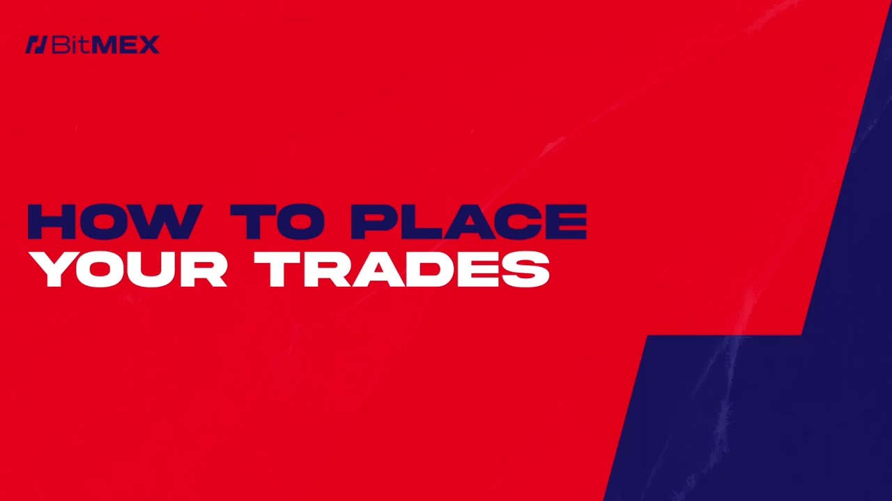How to Place Your First Trade On BitMEX