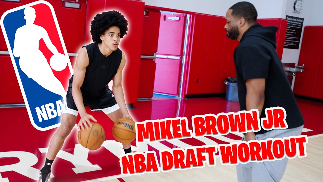 Mikel Brown Jr NBA Draft Workout 🔥 Elite Jumper & Floater