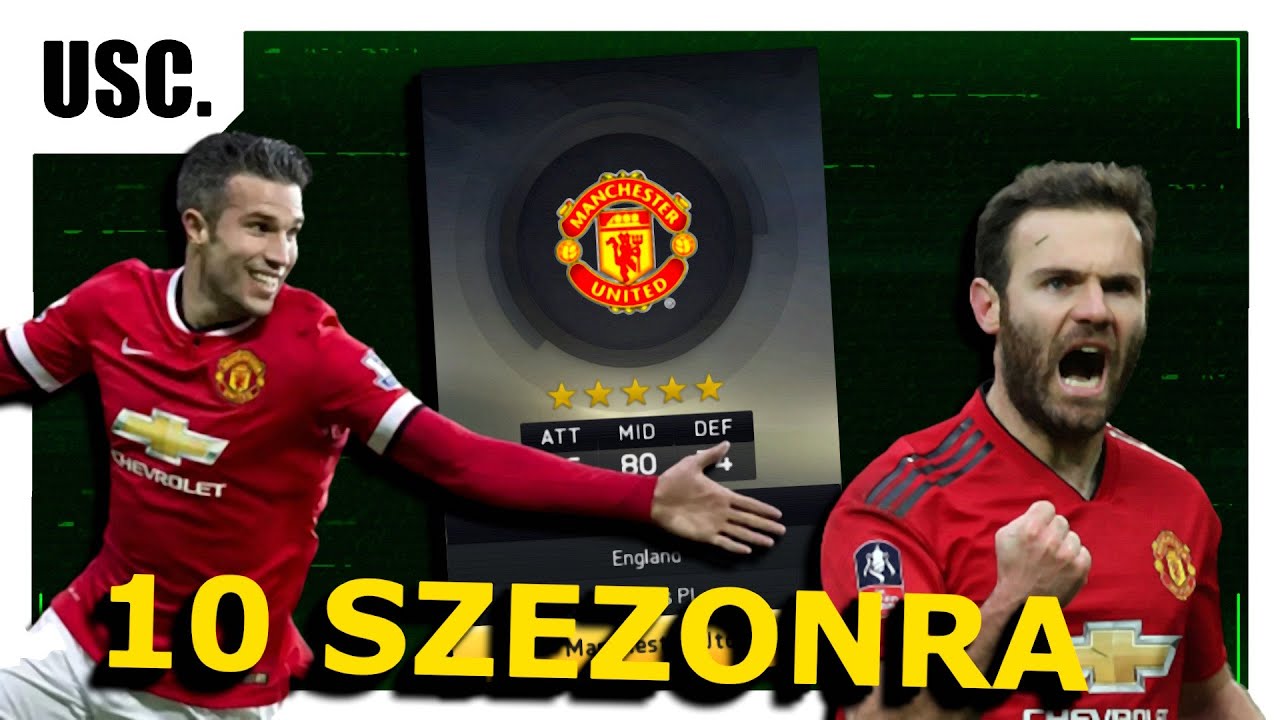 ,,Retró'' Manchester United menedzsere lettem 10 szezonra... Fifa 15-ben