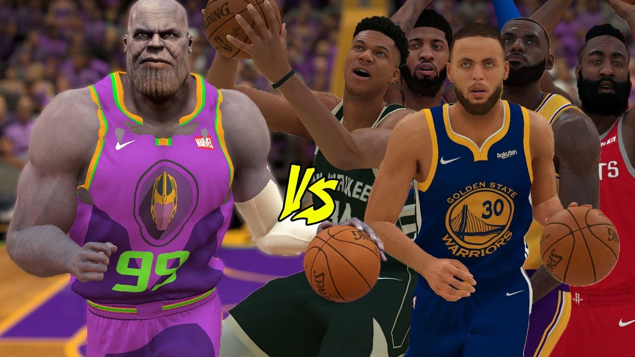 Thanos Vs The Best Players In The NBA! | NBA 2K19