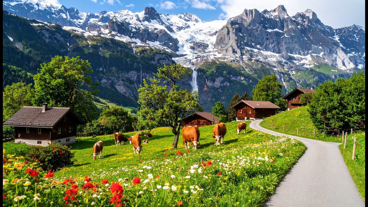 Switzerland 4K - A Cinematic Journey Through the Heart of the Alps