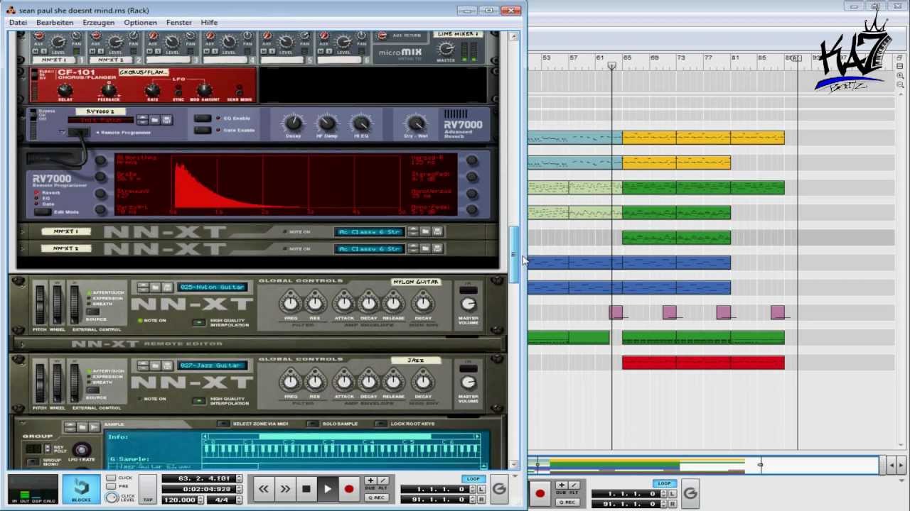 Sean Paul - She doesn't mind Cover Instrumental/Beat by KA7 + Download