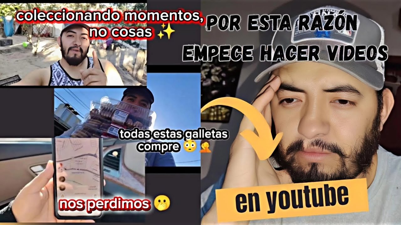 Lo que nadie sabe del por qué empecé en YouTube🥺+solo fuimos por galletas y terminamos perdidos🤦😬