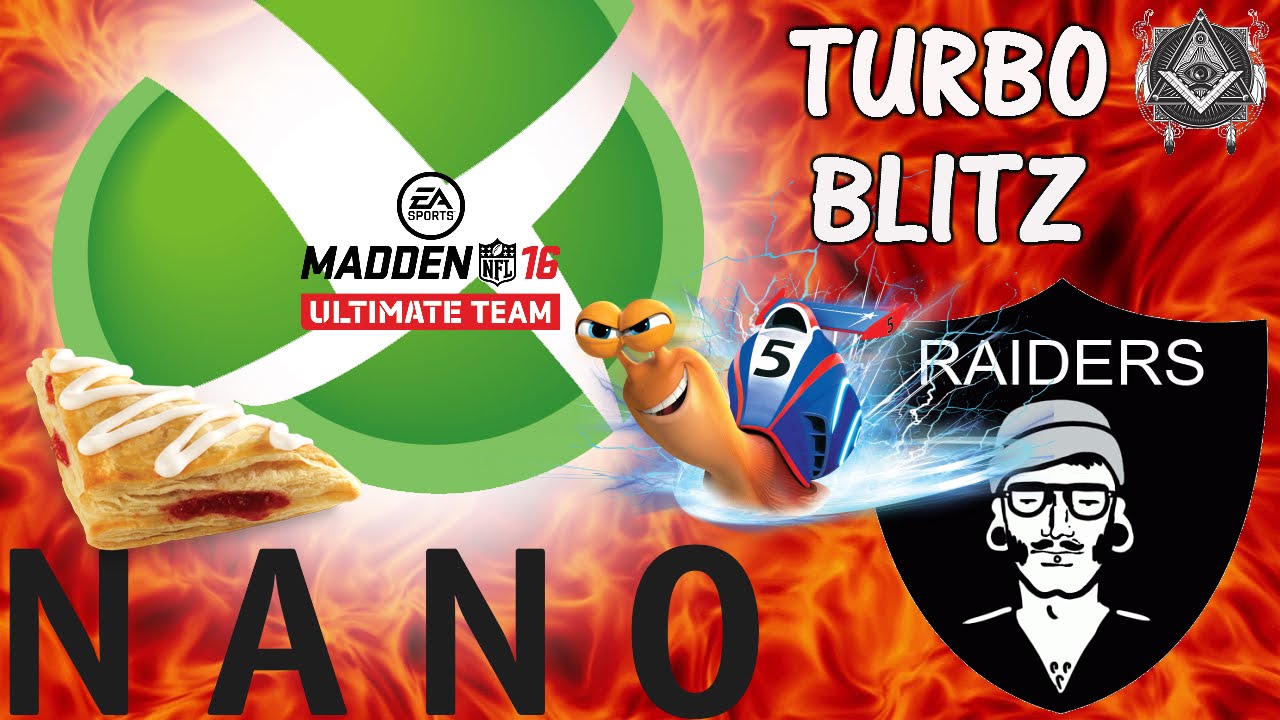 Turbo blitz & turnover madness gameplay madden 16 nano