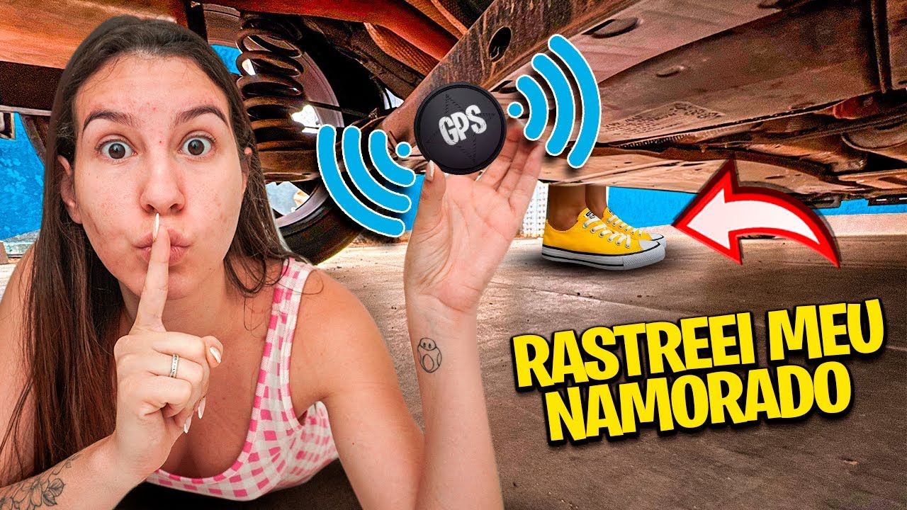 COLOQUEI UM GPS NO MEU NAMORADO E ME ARREPENDI DO QUE VI!