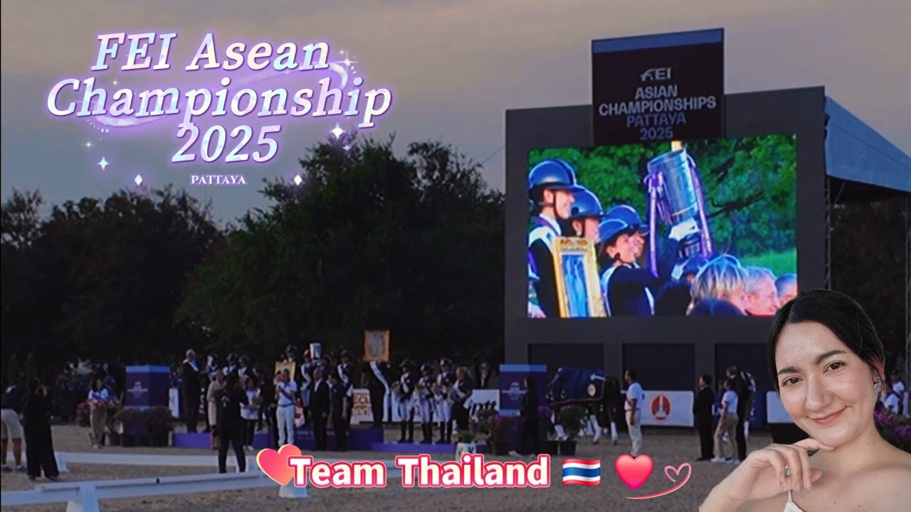 Чемпионат FEI Asean в Паттайе 2025 🏆 Сборная Таиланда 🇹🇭🎉🥇🏆