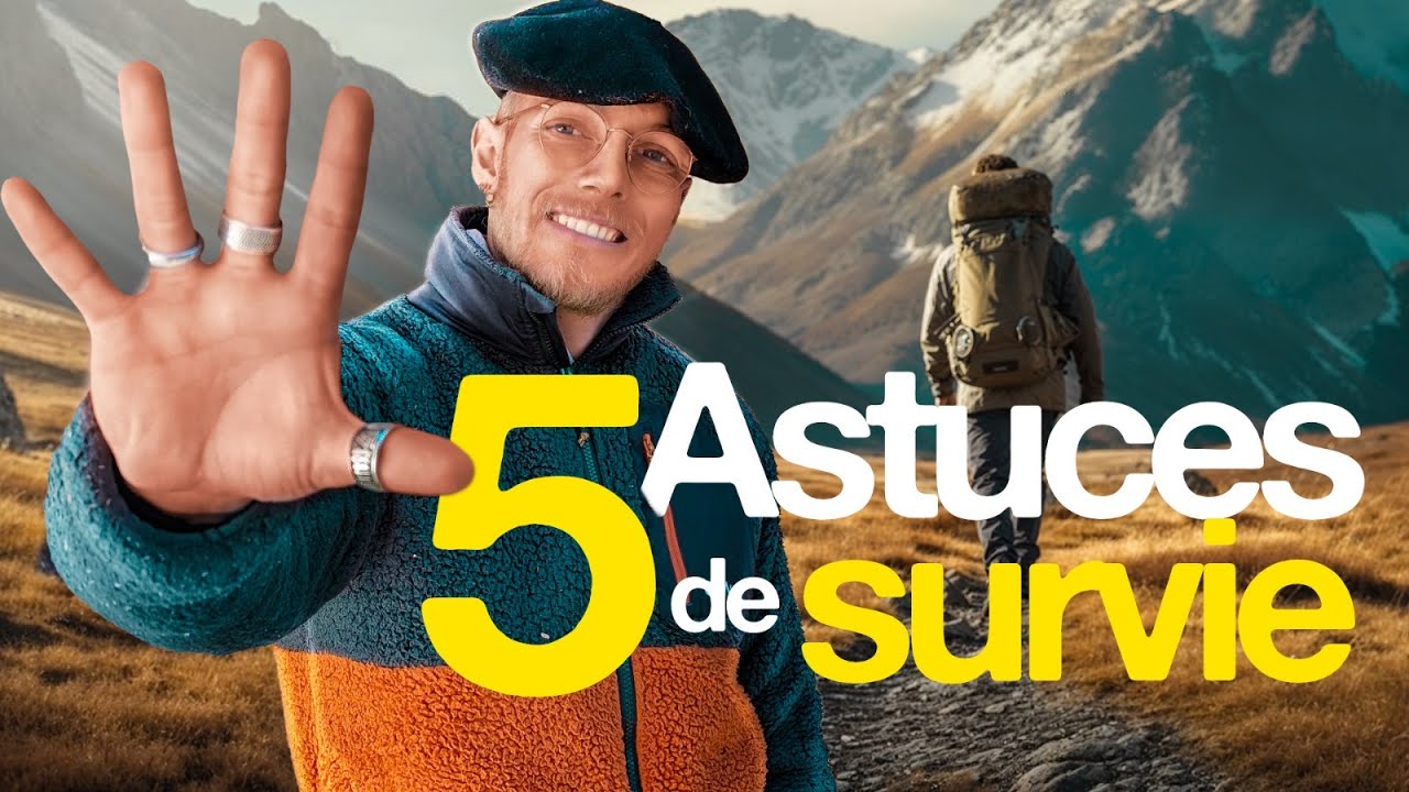 5 ASTUCES DE SURVIE à connaître avant de partir en rando !
