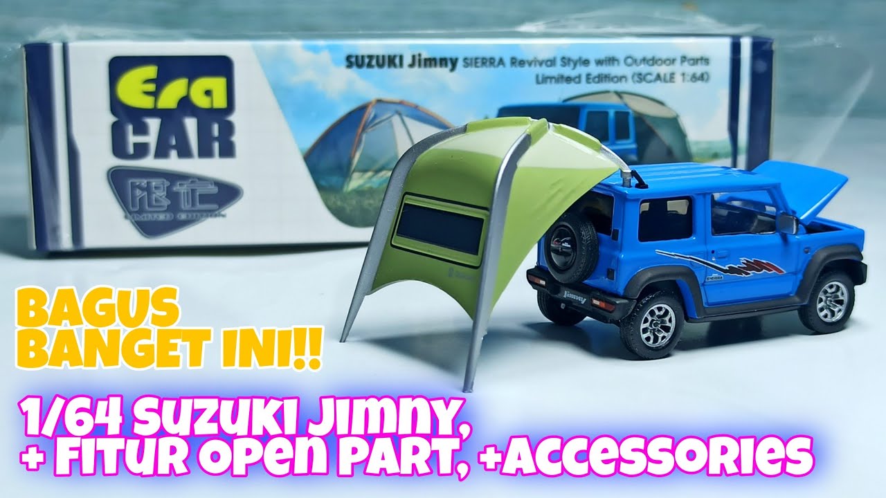 1/64 Suzuki Jimny Sierra Revival Style With Outdoor Parts by ERA CAR LIMITED EDITION