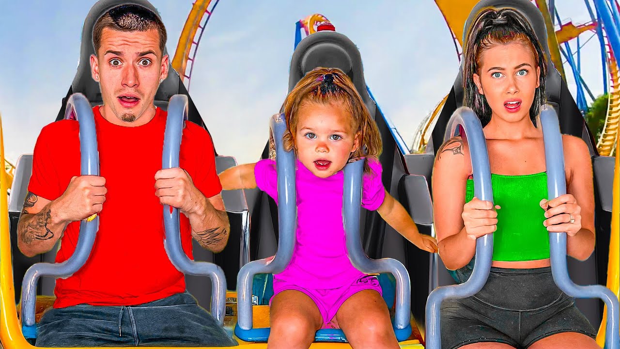 Our two year old goes on her FIRST RIDE!