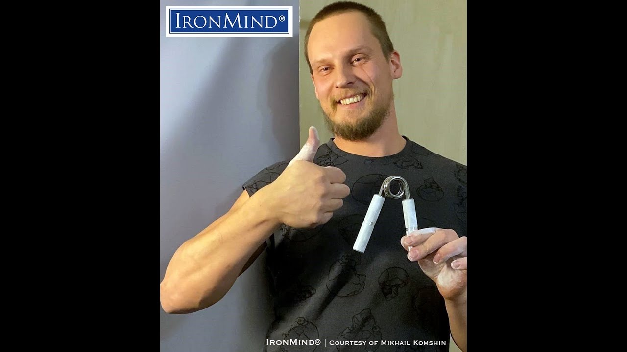Mikhail Komshin Certifies on the Captains of Crush® No. 3 Gripper