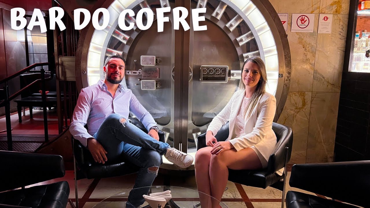 UM BAR DENTRO DO COFRE DO MAIOR BANCO DE SÃO PAULO | o Melhor Bar Secreto de SP?