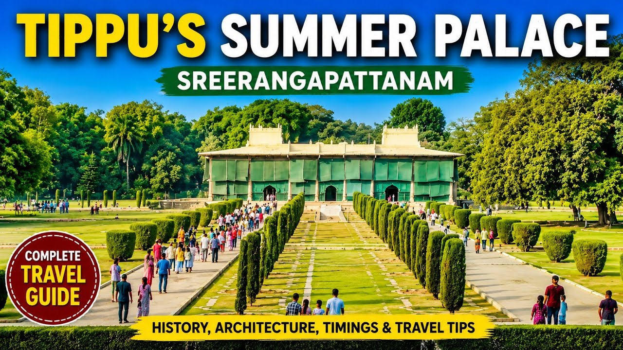 Tippu sultan's palace in sreerangapattanam