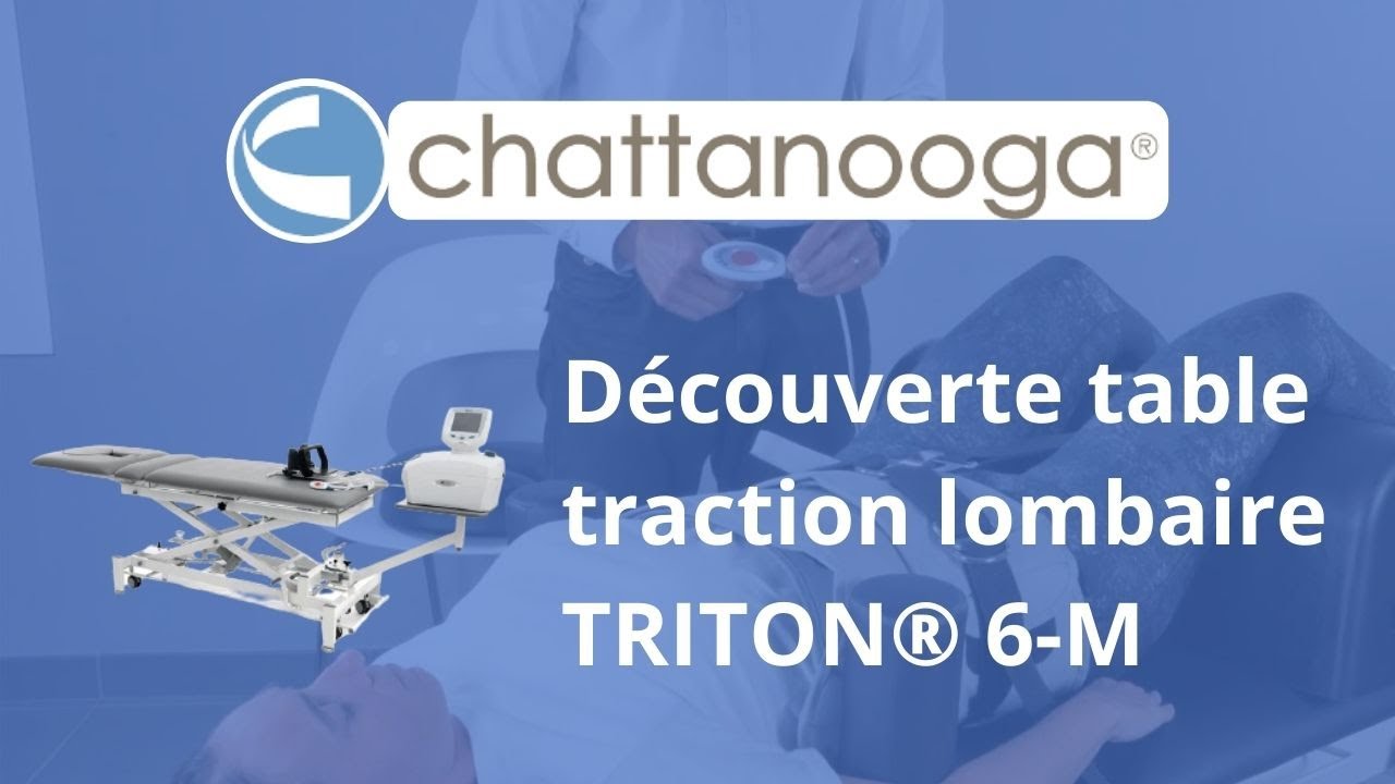 Découvrez la table de traction lombaire Chattanooga®