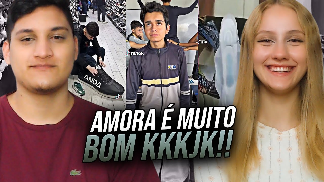 REACT EM CASAL - OS MELHORES TIK TOK DE COMÉDIA - TENTE NÃO RIR! #172