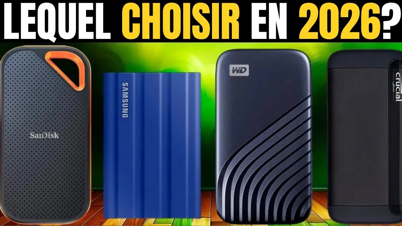 😲 Top 5 des meilleurs disques durs SSD externes de 2026 [N'en achetez PAS avant d'avoir vu ceci].