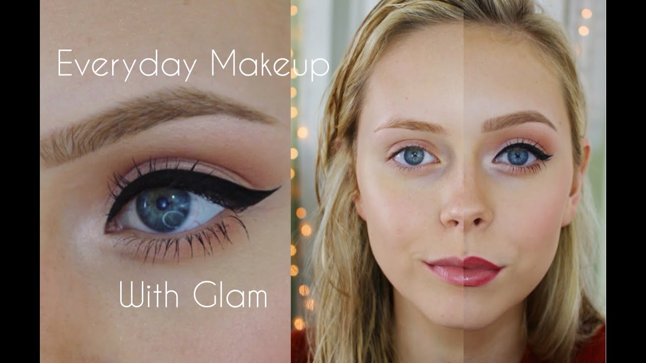 Simple Everyday Makeup With Glam | Cosmobyhaley
