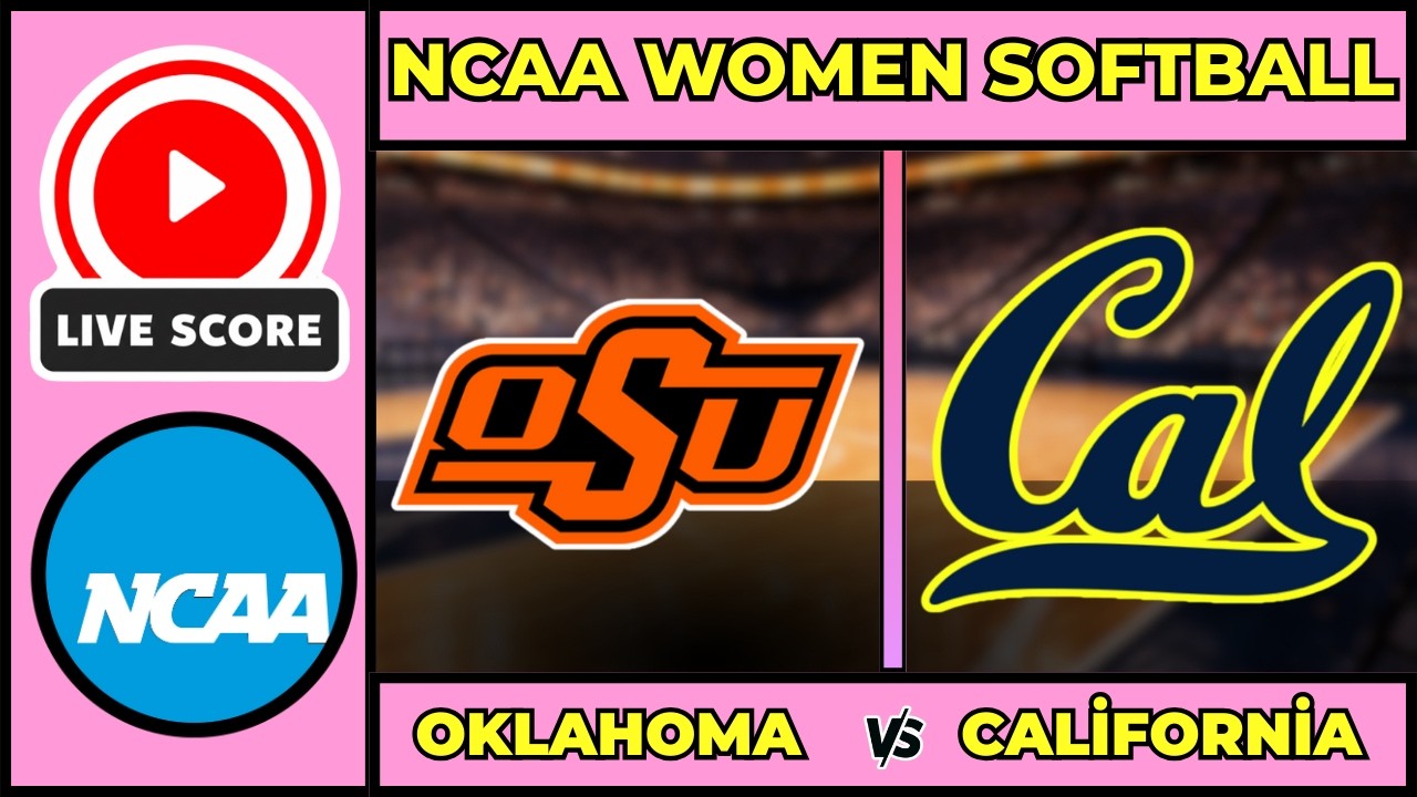 🔴 LIVE: Oklahoma State vs California | NCAAW Softball Scoreboard | Feb 7 | Stanford Invitational