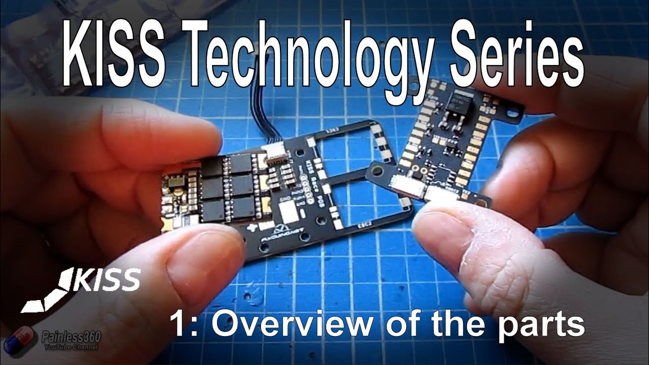 (1/1) KISS Flight Technology - Introduction to the KISS flight controller, 24A ESC and ESC PCB