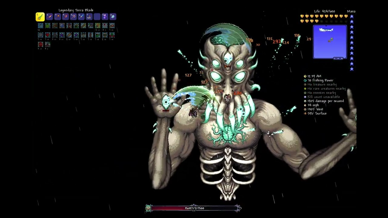 [Terraria too easy] 40. The Moon Lord