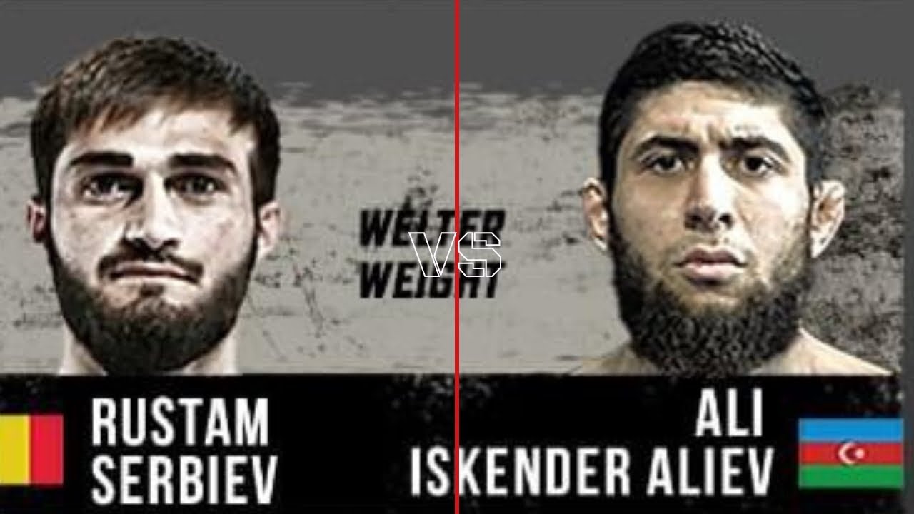 UAE WARRIORS 51 - 🇧🇪 RUSTAM SERBIEV VS 🇦🇿 ALI ISKENDER ALIEV