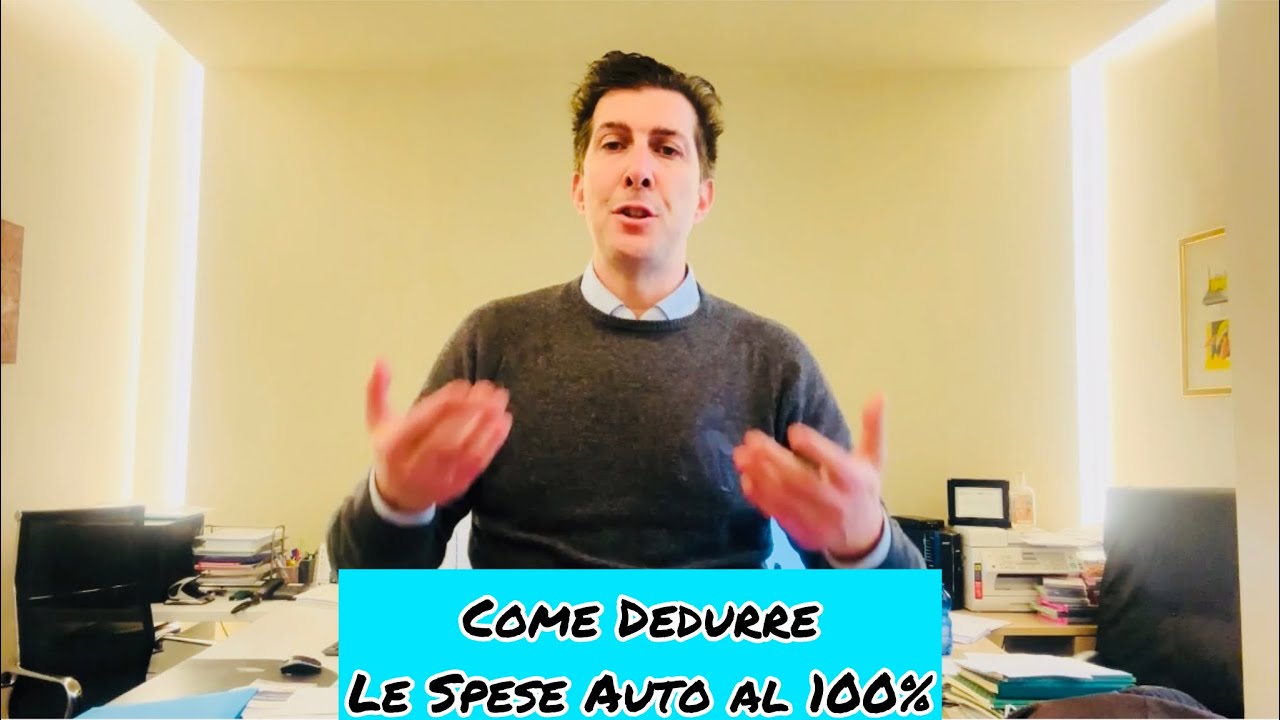 COME DEDURRE LE SPESE AUTO AL 100%