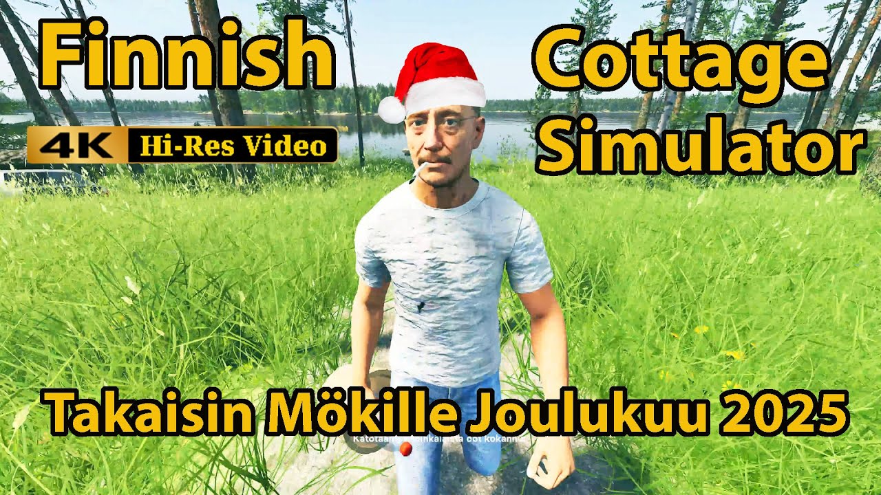 Finnish Cottage Simulator E10 - Takaisin Mökille Joulukuu 2025