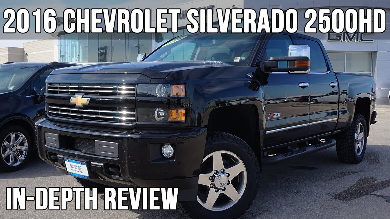 2016 Chevrolet Silverado 2500HD LTZ | Z71 Off-Road Package (In-Depth Review)