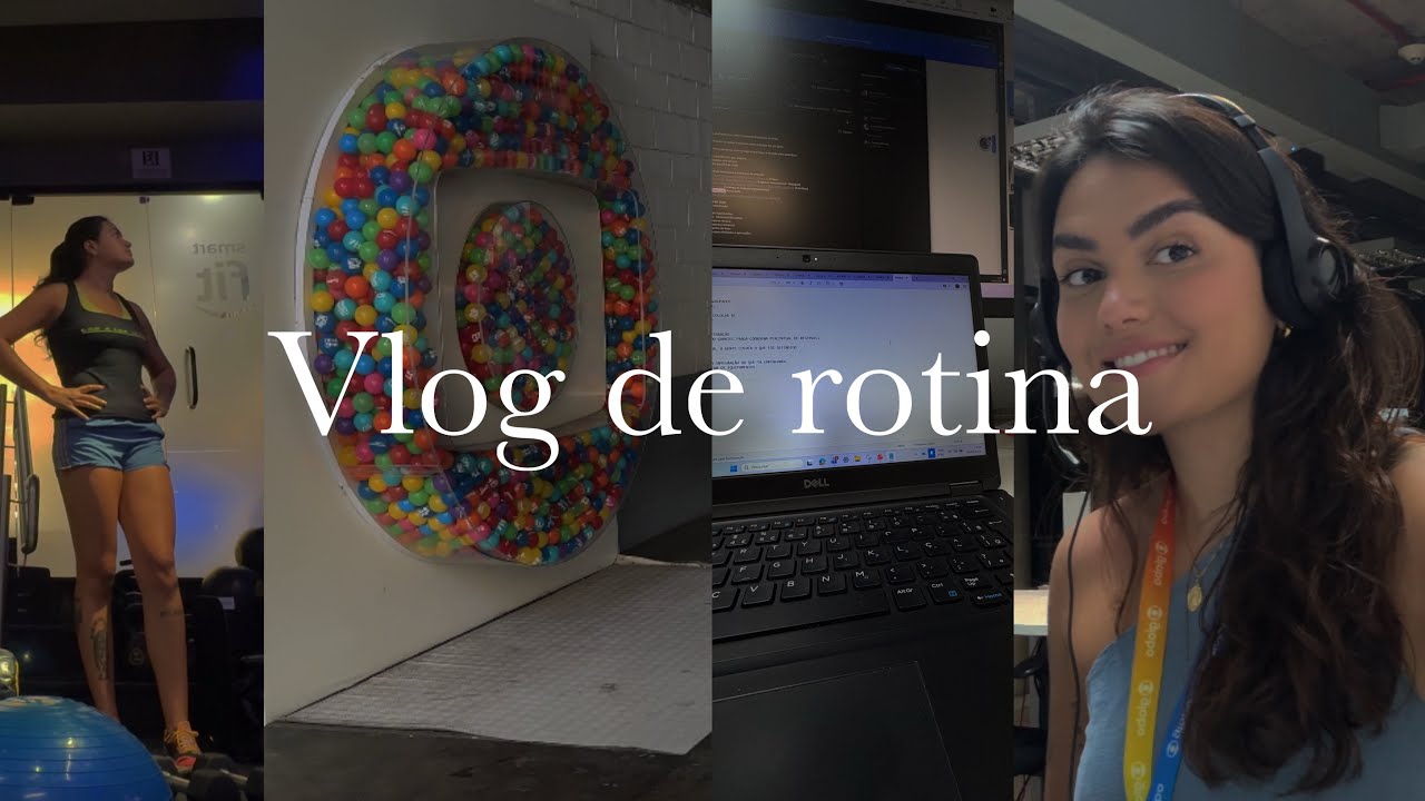 Trabalho presencial na Globo | academia | rotina