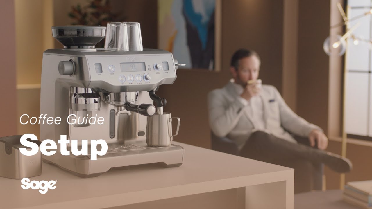 The Oracle™ | Getting started: A walkthrough of your espresso machine | Sage Appliances UK
