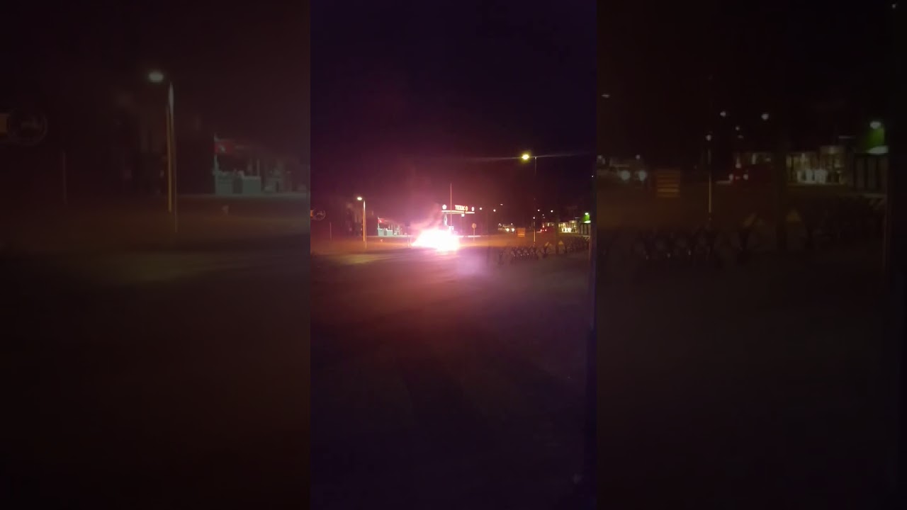 Autobrand De Koog 23 januari