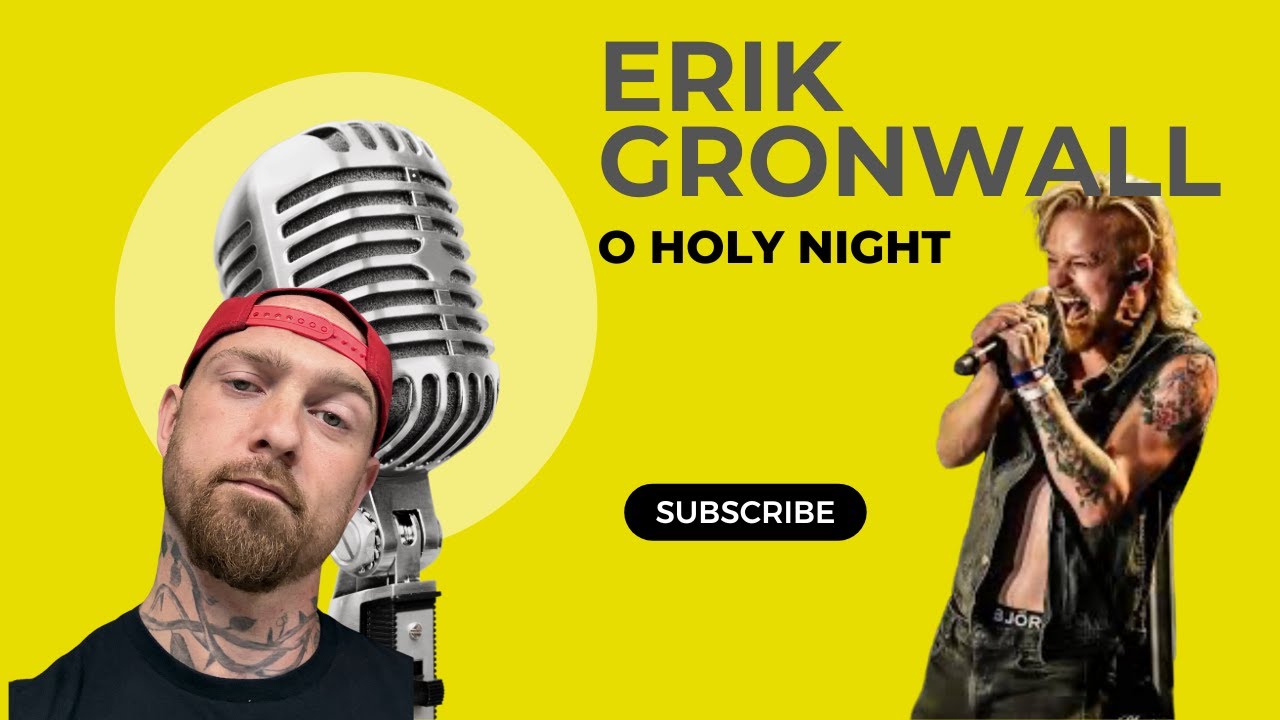 Erik Gronwall - O Holy Night - REACTION