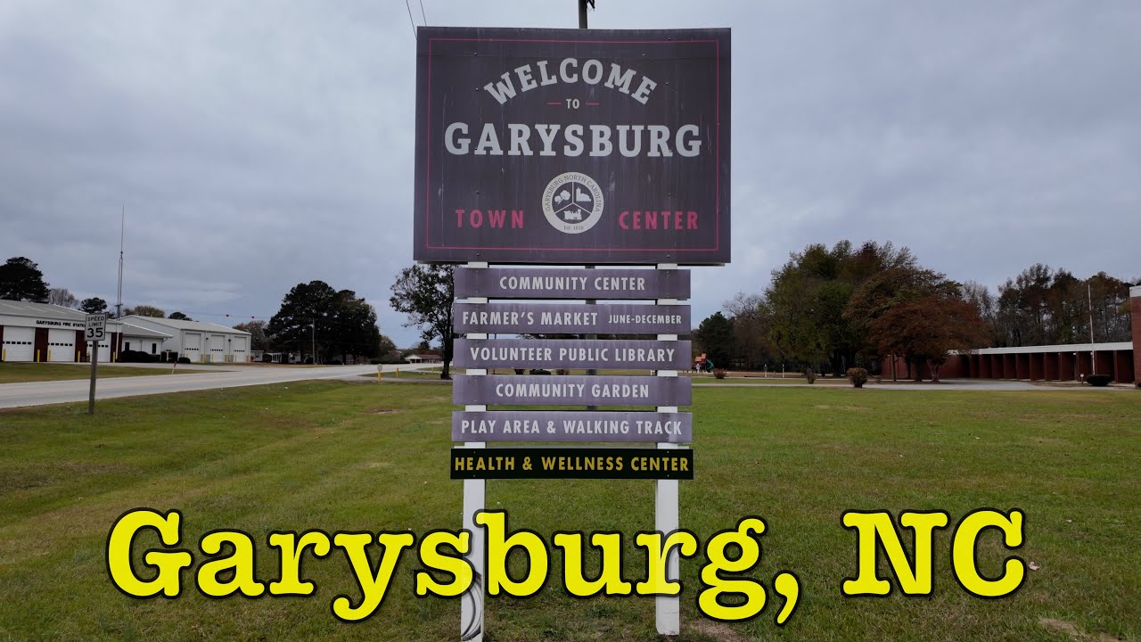 Garysburg | Town Center Walk Through |  Visit, shop, eat, move to, or start a business
