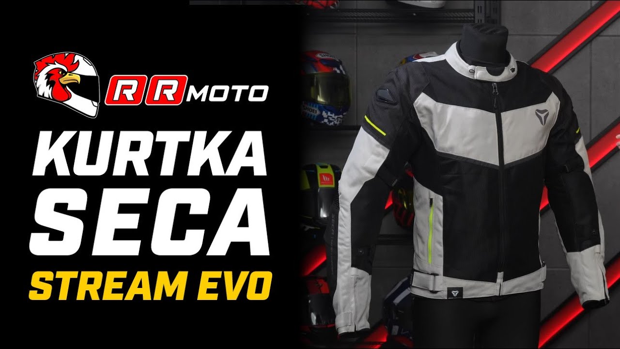 SECA STREAM EVO - tekstylna kurtka motocyklowa z membraną InsiDry