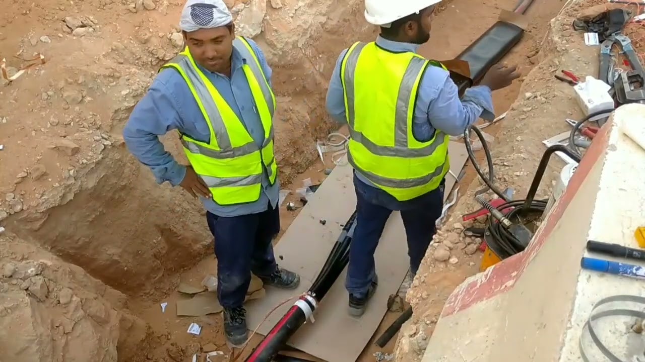 Good morning RIYADH   state joint kit NKT cable size 500*500 15 kV video Agah achcha hai to like 🇸🇦