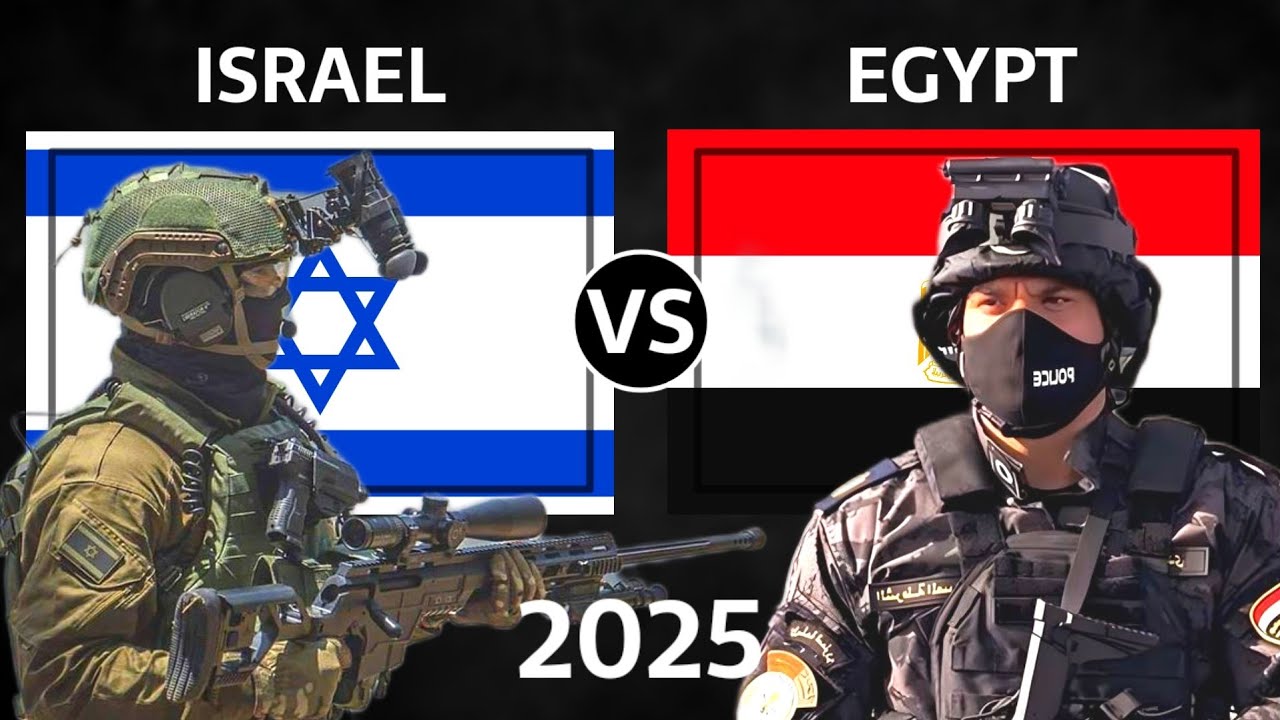Israel vs Egypt Military Power Comparison 2025 | Egypt vs Israel Military Power 2025