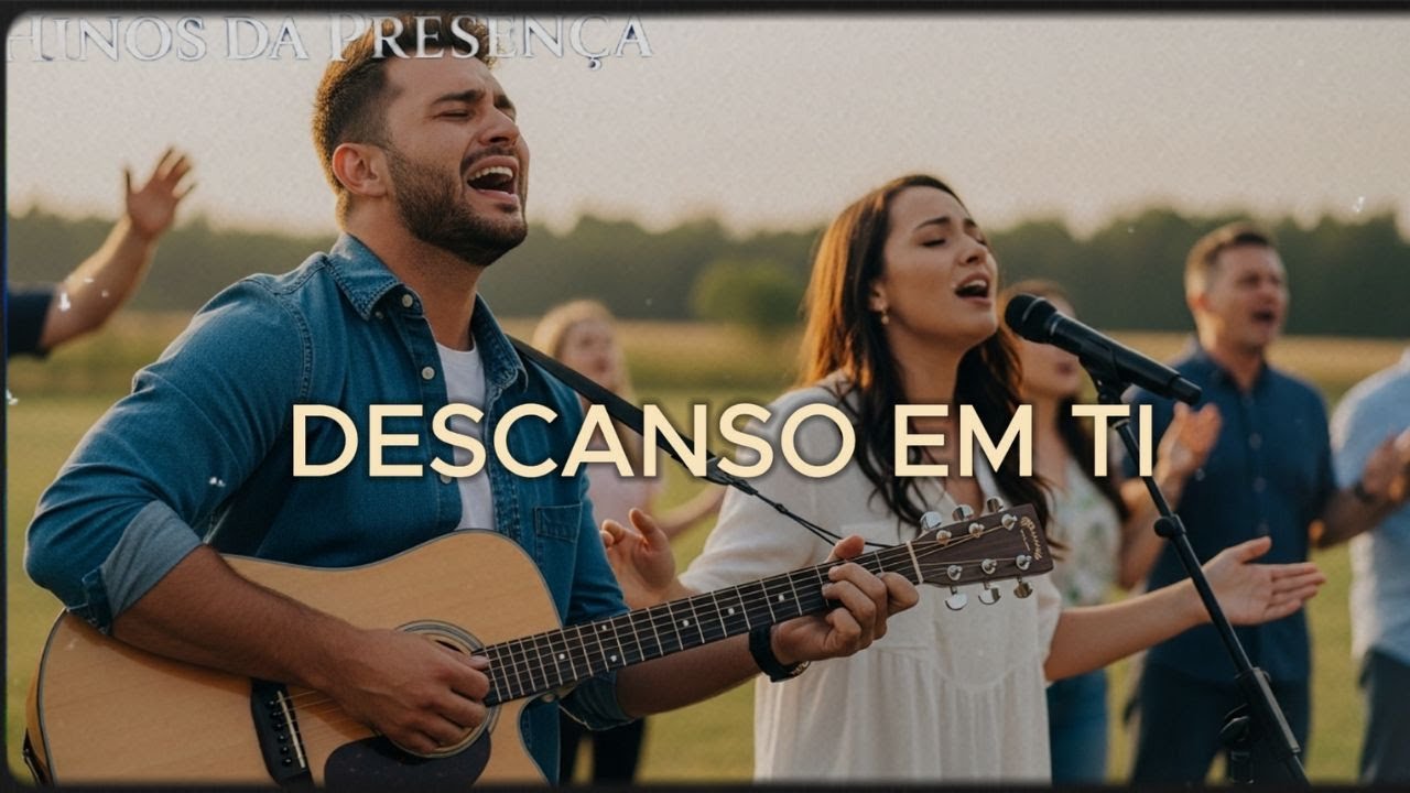 DESCANSO EM TI | Hinos da Presença