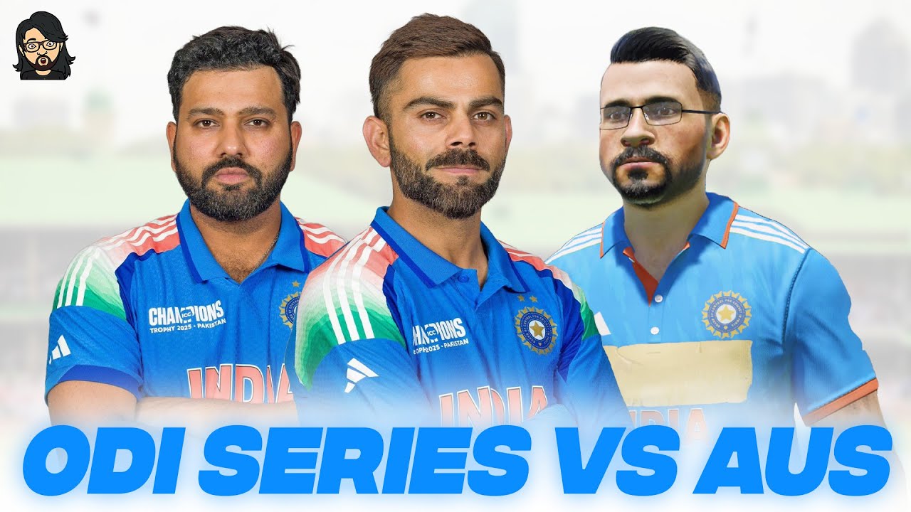I Play 3 ODI Series vs Australia &bull; Cricket 24