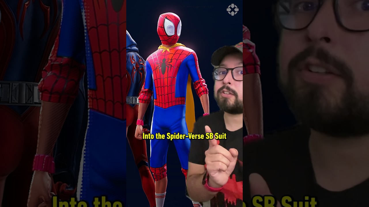 The Into the Spider-Verse SB Suit includes a line of dialogue from Stan Lee! #spiderman #spiderverse