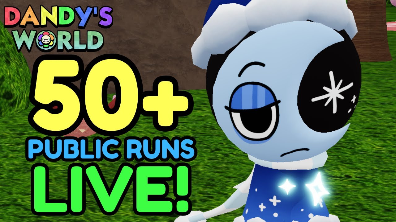 🔴🎥 I'm not leaving until I get to Floor 50 in a Public Run | Dandy's World