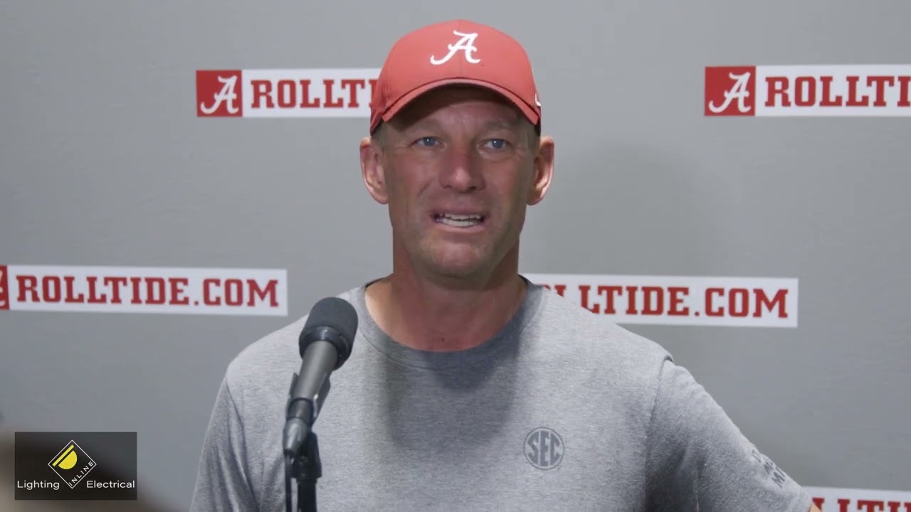 Kalen DeBoer talks Alabama football as the Crimson Tide begins 2026 spring practice