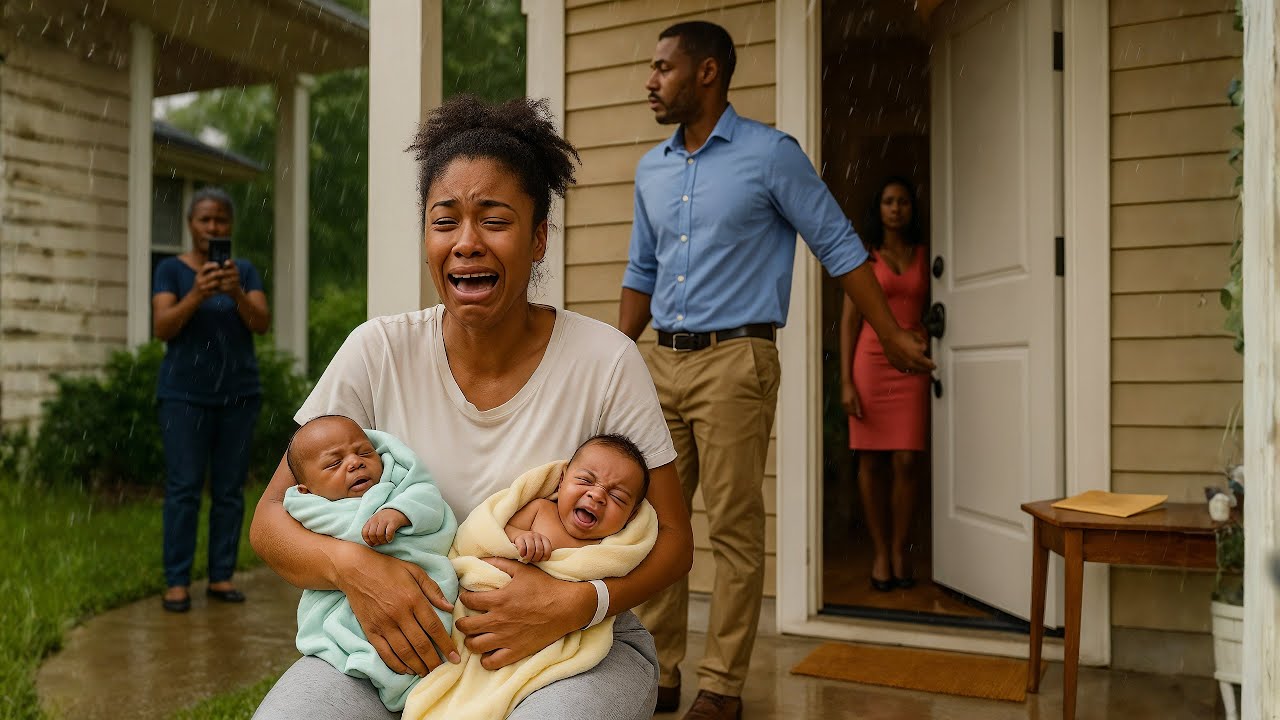 He Left His Wife and Their Newborn Twins Outside Their Home, Unaware His Wife Had Inherited a $2B