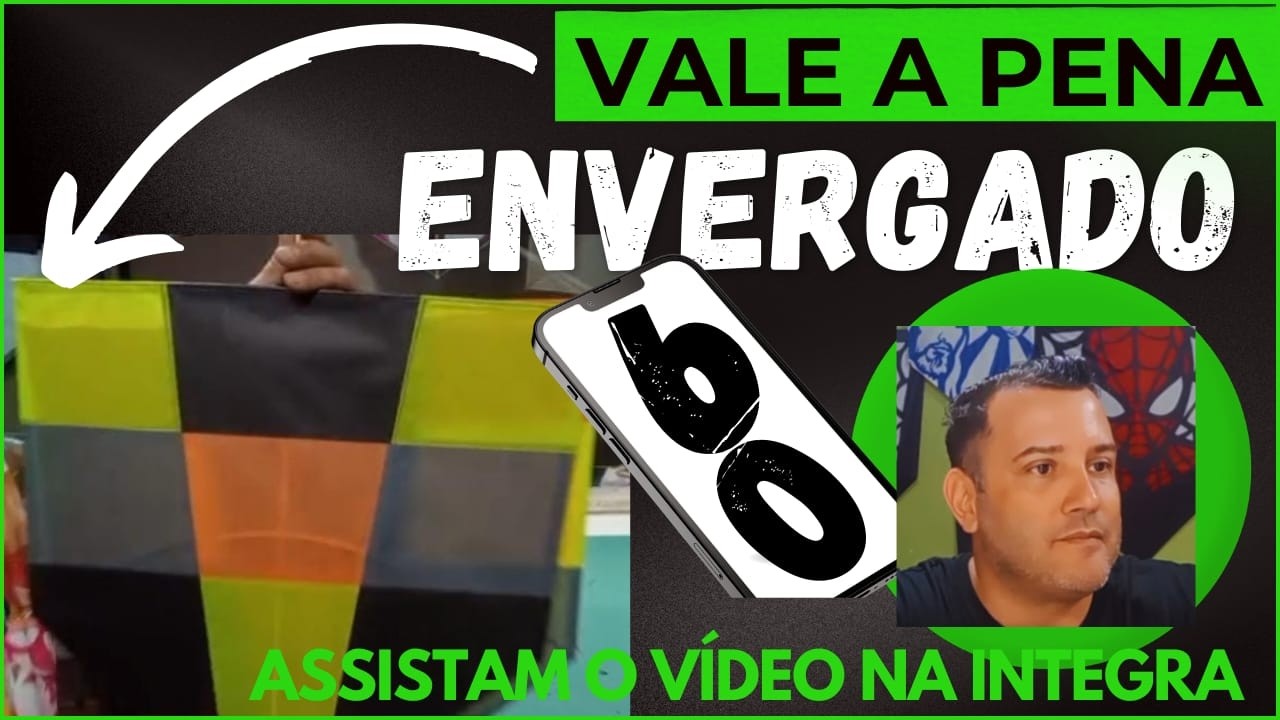 Envergada 60cm Nervosa – Subiu, Cortou, Ganhou.