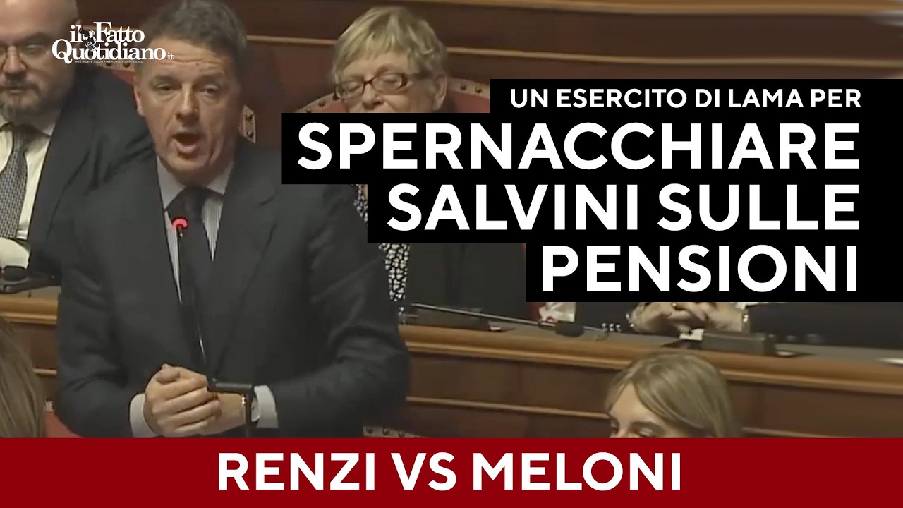 Renzi vs Meloni: 