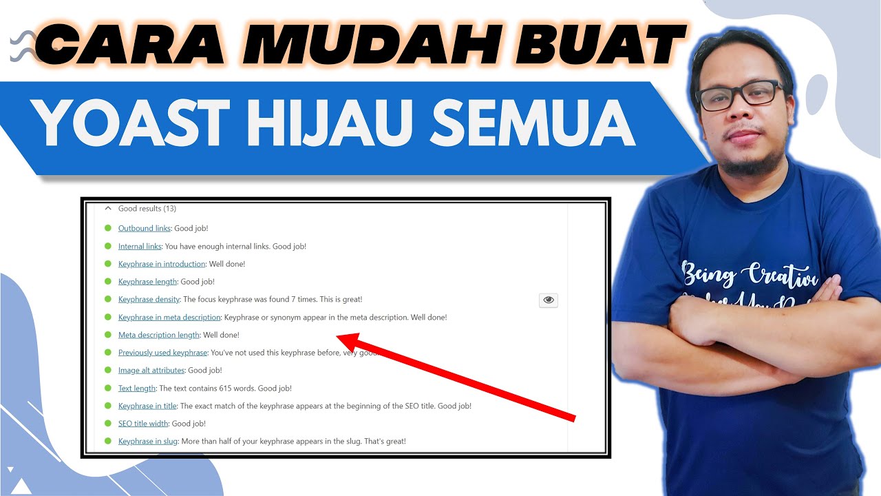 🔴 CARA MUDAH MEMBUAT YOAST HIJAU SEMUA - YOAST SEO WORDPRESS TUTORIAL INDONESIA