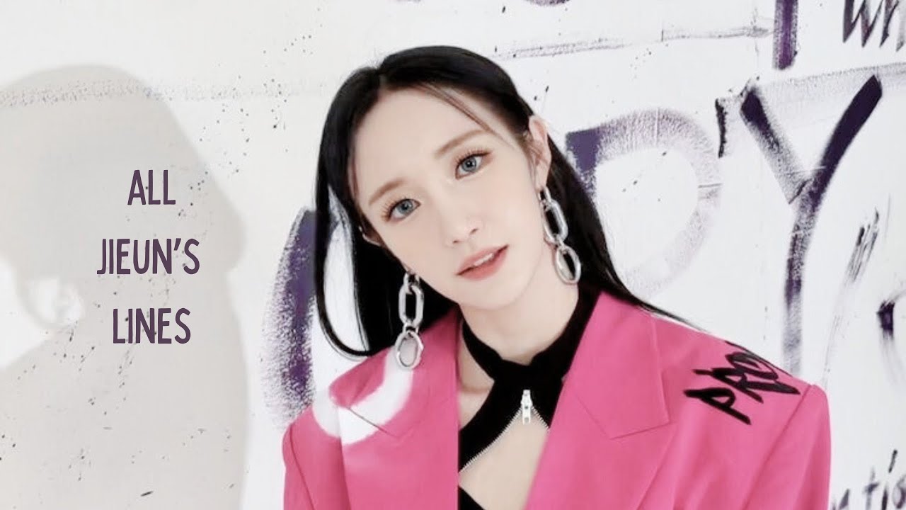 purple kiss - park jieun’s lines compilation(pre debut- geekyland)
